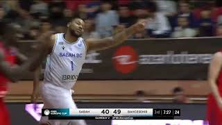 Donovan Smith vs Bahcesehir in FIBA Europe Cup [upl. by Belen779]