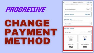 How to Change Payment Method in Progressive Insurance [upl. by Aicatsanna]