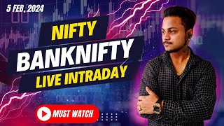 Live Intraday Trading  Nifty Banknifty  Option Trading options nifty banknifty [upl. by Recneps]