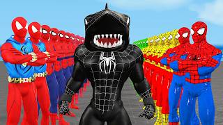 Siêu nhân nhện🔴Spider Man Birthday Attacked by Bad Guy Joker vs Dinosaur T rex vs Team spider man 2 [upl. by Caraviello441]