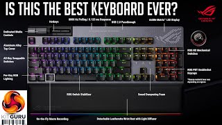 Asus ROG Strix Flare II Animate Keyboard Review [upl. by Gesner984]