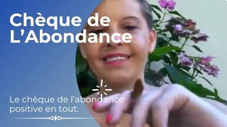 Chèque de labondance positive en tout [upl. by Eelirak]