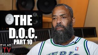 The DOC on Talking Dr Dre into Making The Chronic Helping Snoop Write His Raps Part 10 [upl. by Witha770]