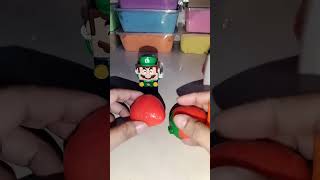 Luigi Cutting Strawberry 🍓 Food 🌈🌈 shortsfeed luigi shorts [upl. by Liagabba913]