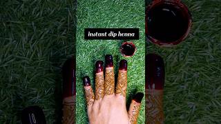 Instant dip hennainstantdiphenna instantmehndi hennatricknewtricktapetrickfingertapetrick [upl. by Rutherfurd]