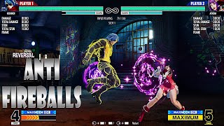 KOF XV KROHNEN  Anti FireBalls [upl. by Yaluz]