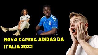 NOVA CAMISA ADIDAS DA ITALIA 20232024 [upl. by Blynn720]