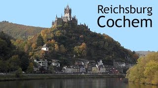 GERMANY Reichsburg Cochem Imperial castle [upl. by Ahsimak]