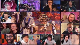 Genshin Impact 26 Trailer quotZephyr of the Violet Gardenquot  Reaction Mashup Genshin Impact [upl. by Ajaj]