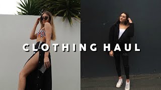 HUGE CLOTHING HAUL  INSTAGRAM TRENDS [upl. by Shih]