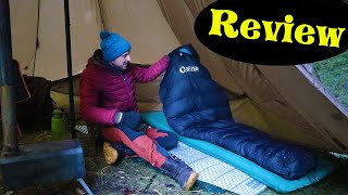 Qezer Down Winter Sleeping Bag Review [upl. by Sudderth499]