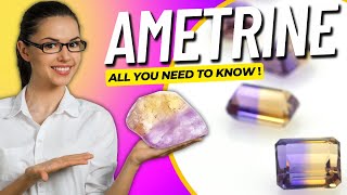 AMETRINE  The Beautiful and Unique Gemstone You Need to Know About [upl. by Sirron]