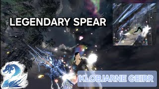 GW2  Guild Wars 2  Legendary Spear  Klobjarne Geirr  Elementalist  🤍 [upl. by Kennet]