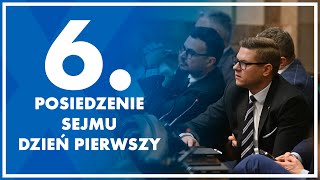 6 posiedzenie Sejmu  dzień pierwszy 21 lutego 2024 r [upl. by Fisken]