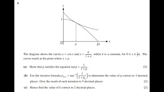 Q9 Solutions for CIE mathematics 9709 paper 32 June 2020 970932mj20 [upl. by Belcher363]