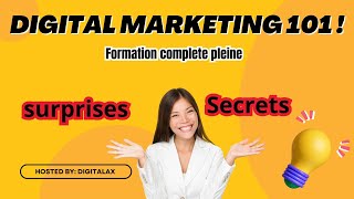 les grands secrets du MARKETING DIGITAL  Formation Complète [upl. by Arait]