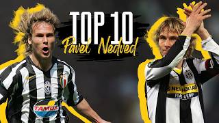 Pavel Nedved Top 10 Legendary Goals Impossible To Forget  Juventus [upl. by Ettelra]