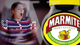 American Tries Marmite For The First TimeAMAZING REACTION [upl. by Carole]