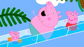 The LONGEST Water Slide EVER 💦  Peppa Pig Official Full Episodes [upl. by Bilek304]