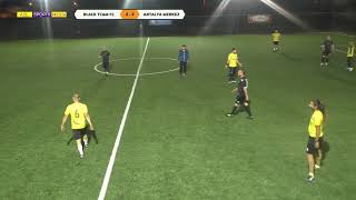 ACL VETERANLAR LİGİ 35  7DÖNEM 3HAFTA ANTALYA MERKEZ  4 BLACK TEAM FC  4 [upl. by Recha]