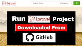 How to run Laravel project Downloaded from GitHub Step by Step [upl. by Nap]