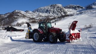 Tøff dugnads brøyting Dalen 1278B på Fidjeland [upl. by Delaney]