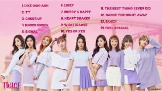 TWICE 트와이스  Best Songs Playlist 2015 2019 [upl. by Hagen]