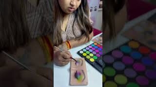 Stunning Colorful Eye Makeup Tutorial 🌈✨  StepbyStep Guide [upl. by Esina]