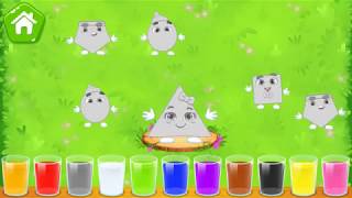 Learning shapes and colors for toddlers kids game [upl. by Ocirederf]