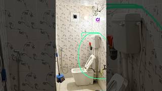 Bathroom Makeover on Budget😱 bathroommakeover makeover bathroomdesign [upl. by Attaynek]