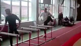 Gerd Kanter Discus Throw Training [upl. by Cornwall]