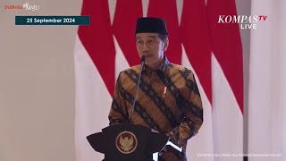 Presiden Jokowi Buka Rakornas Baznas Cerita Pembangunan IKN [upl. by Ahseile]