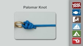 How to Tie a Palomar Knot  Fishing Knots [upl. by Adelia]