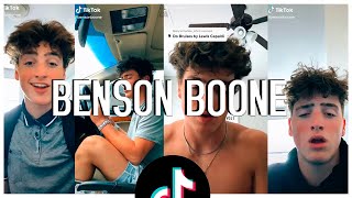 BENSON BOONE  SINGING COMPILATION  TIKTOK amp INSTAGRAM [upl. by Naujed]