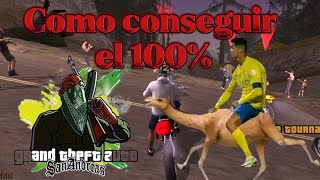 cómo conseguir el 100 de GTA San Andreas [upl. by Meihar]