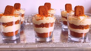 tiramisu aux spéculoos facile et rapide [upl. by Eiramanig]