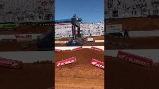 65cc jumps HUGE finish line at Charlotte SMX 2024 😮🤙💨 [upl. by Jak]