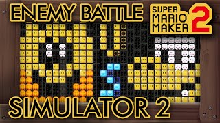 Super Mario Maker 2  Enemy Battle Simulator 2 [upl. by Ahsirtal]