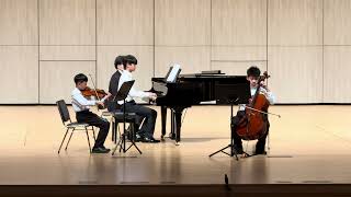 全國音樂比賽鋼琴三重奏指定曲Piano Trio in G Major HobXV25 3rd Mov J Haydn [upl. by Leahcimaj]