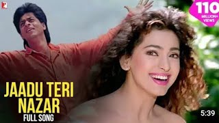 Jaadu Teri Nazar Song  Darr  Shah Rukh Khan Juhi Chawla  Udit Narayan  ShivHari  2021 [upl. by Krongold]