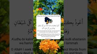 Dua for Protection from Evil Eye [upl. by Adnilreb]