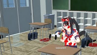 membunuh semua orang \ kill everyone in school girl simulator kittyellow [upl. by Airpal]