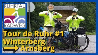 EBike Radreise  Ruhrtalradweg Teil 1 von Winterberg nach Arnsberg [upl. by Ttelrats]