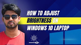 How to adjust brightness on windows 10 laptop [upl. by Leciram]