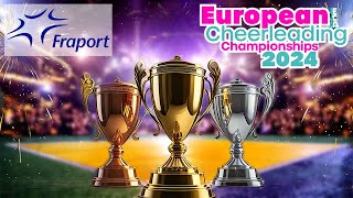 🏆  European Cheerleading Championships 2024  Tag 1 [upl. by Ahsieuqal]