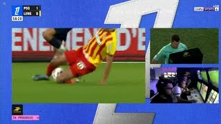 Abdukodir Khusanov Red Card ♦️😱 PSG Vs Lens 10 All Goals Analysis amp Extended Highlights [upl. by Arie]