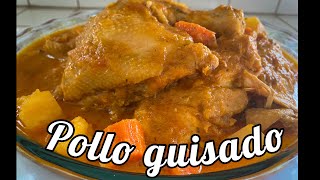 POLLO GUISADO SALVADOREÑO UNA DELICIA TIPICA [upl. by Thesda568]