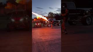 Flamethrower vs man 🇵🇷 [upl. by Redan]