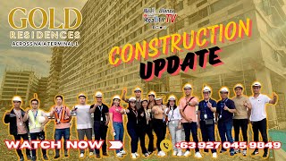 GOLD RESIDENCES PROJECT TOUR AND UPDATE  GOLD CITY NAIA TERMINAL 1 [upl. by Ressay]