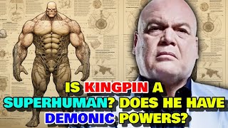 Kingpin Anatomy  Does Kingpin Have Super Powers Like Spiderman Does He Have Demonic Powers [upl. by Enylodnewg]